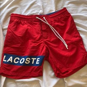 Men’s Lacoste Swim Trunks